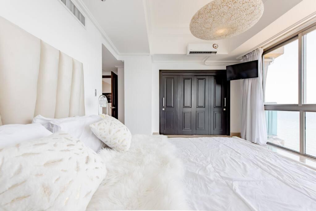 Habitacion Privada Con Vista Al Mar Ambar, Malecon Santo Domingo Bagian luar foto
