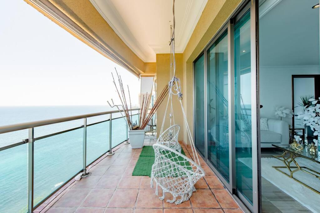 Habitacion Privada Con Vista Al Mar Ambar, Malecon Santo Domingo Bagian luar foto