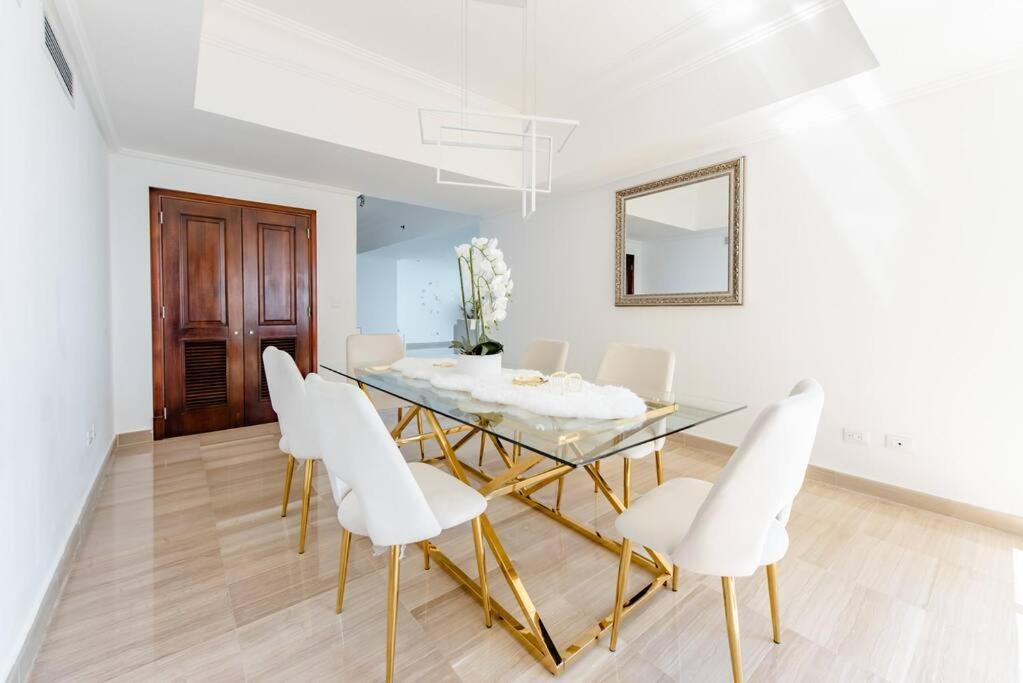Habitacion Privada Con Vista Al Mar Ambar, Malecon Santo Domingo Bagian luar foto